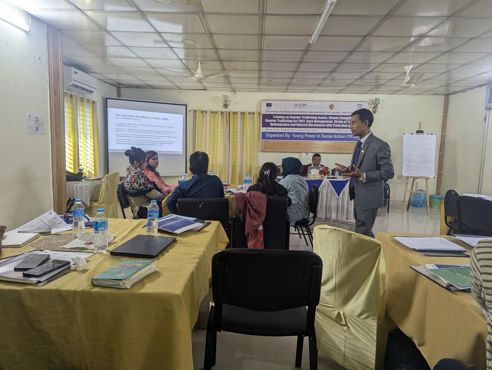 Counter Human trafficking Law Training with Ngo worker